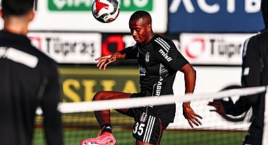 Beşiktaş, günü çift antrenmanla tamamladı   