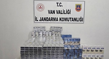 Binlerce kaçak sigara ele geçirildi!