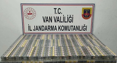 Binlerce paket kaçak sigara ele geçirildi