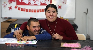 Birlikte güç bulan engelli kardeşlerin hikayesi