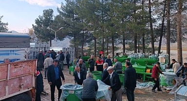 Çiftçilere makine ve ekipman desteği