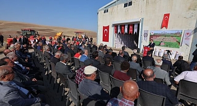 Çiftçiye 203 ton mercimek dağıtıldı