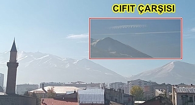 Dantelli Palandöken! Görenler hayranlıkla izledi