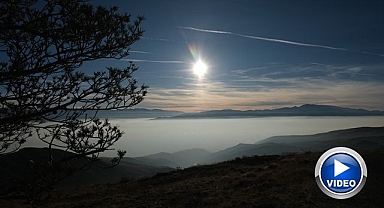 Doğa görsel şölen sundu