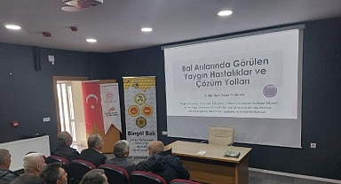 Eğitimli arıcılar iş başında