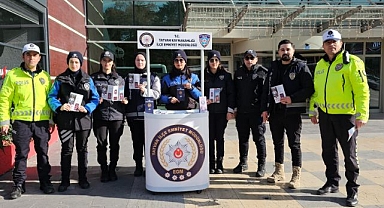 Emniyetten vatandaşlara bilgilendirme 