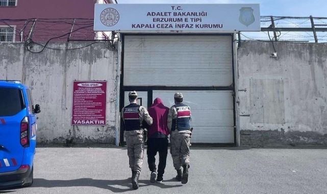 Erzurum’da 2 yıldır aranan hükümlüye nokta operasyon