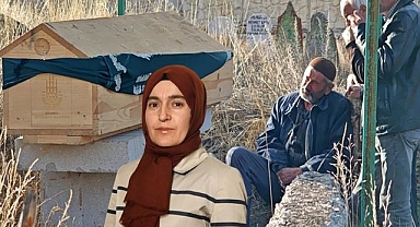 Erzurum'da katledilen kadın gözyaşlarıyla uğurlandı