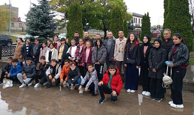 Erzurum'da öğrencilere eğitici kültür gezisi
