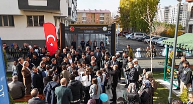 Erzurum'da Şelale Evler Parkı hizmete girdi