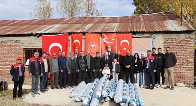 Erzurum'da seralar hibe desteğiyle yenilendi