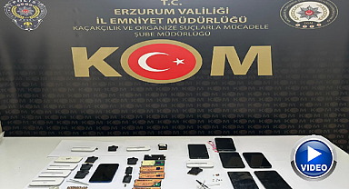 Erzurum'da Sürücü Kursu Sınavı'nda kopya operasyonu