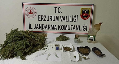 Erzurum jandarmasından uyuşturucuya geçit yok