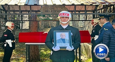 Erzurumlu gazi son yolculuğuna uğurlandı