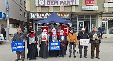 Evlat nöbetindeki ailelerden 'teslim olsun' çağrısı