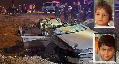 Feci kaza iki kardeşi hayattan kopardı!