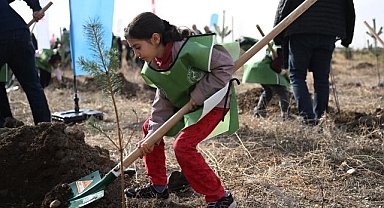 Fidanlar toprakla buluştu