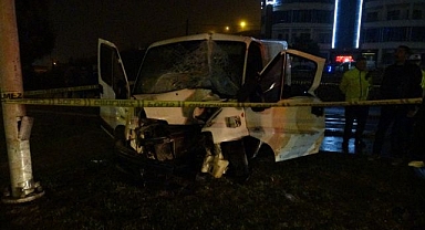 Genç sürücünün acı sonu!