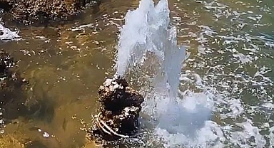 Göl çekilince gizem ortaya çıktı!