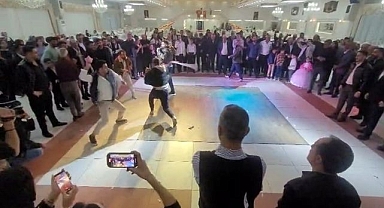 Görenler hayrete düştü: Urganlarla birbirlerine vurdular!