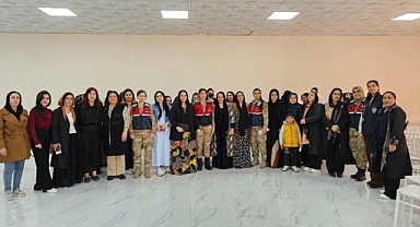 Güvenlik güçlerinden KADES tanıtımı   