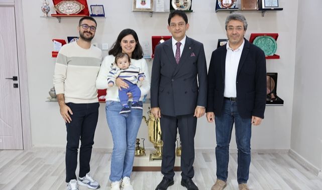 Başkan Oral'dan SMA hastası Teoman bebeğe destek