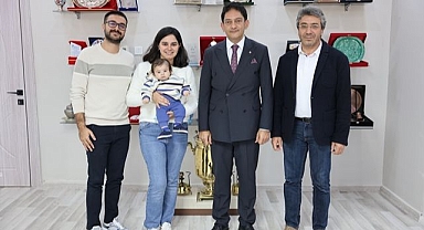 Başkan Oral'dan SMA hastası Teoman bebeğe destek: 