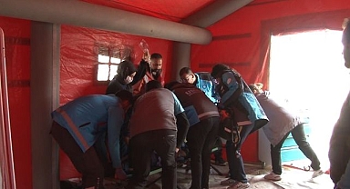 HAP Tatbikatı gerçeği aratmadı 