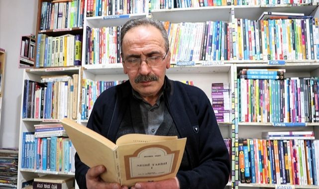 Hayatını kitaplara adadı: Erzurumlu sahafın 63 yıllık tutkusu