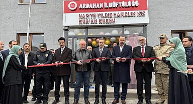 Hayırseverlerin desteğiyle açılışı yapıldı