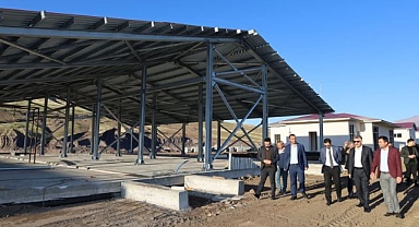 Hayvan Pazarı ve Mezbahane projesi sürüyor