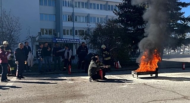 İşletme binasında acil durum senaryosu