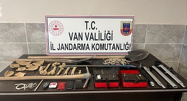 Kaçak kazı yapanlara suçüstü!