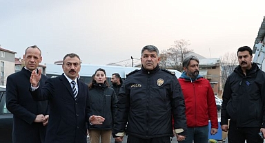 Karaburun'dan birim ziyaretleri