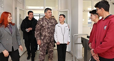 Karaburun’dan okul güvenliği denetimi