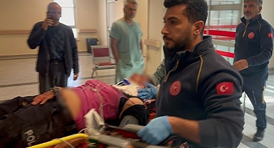 Karşıdan karşıya geçerken aracın altında kaldı!