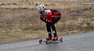 Kayaklı koşuda gözünü olimpiyatlara dikti