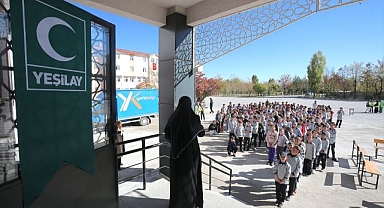 Köylerde bağımlılığa karşı Yeşilay farkındalığı