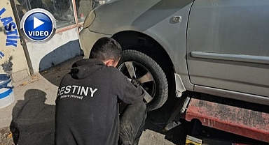 Lastikçilerde kışlık lastik yoğunluğu