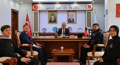 Lise öğrencilerinden Filistin'e destek