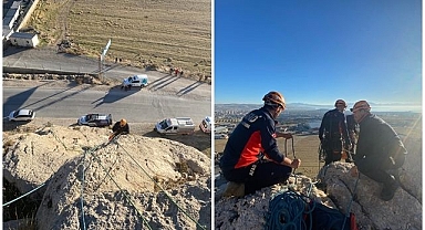 Mahsur kalan kişi için seferber oldular