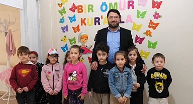 Müftüden öğrencilere ziyaret