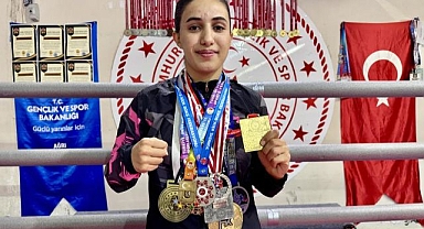 O ilin tek kadın kickboksçusu...