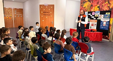 Öğrencilere afet farkındalık eğitimi   