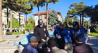 Polisten farkındalık faaliyeti