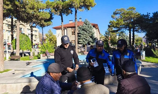 Polisten farkındalık faaliyeti