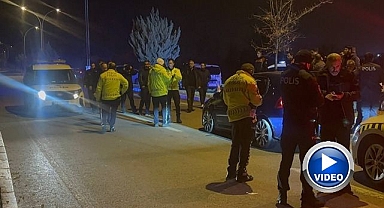 Polisten kaçan alkollü sürücü araçları biçti