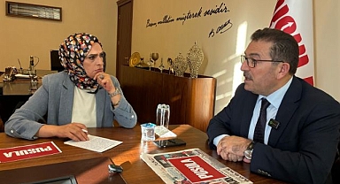 Pusula Gazetesi'nin gündem programına katılan Altınok: 'Hayalim kalkınmış bir Erzurum'