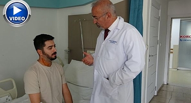 Şah damarındaki tümörden kurtulup sağlığına kavuştu