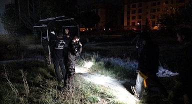 Şantiyede korku dolu anlar: Kovalamaca silahlı saldırıya dönüştü